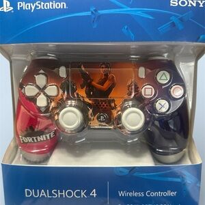 Sony DualShock 4 Wireless Controller - FORTNITE Red and Black